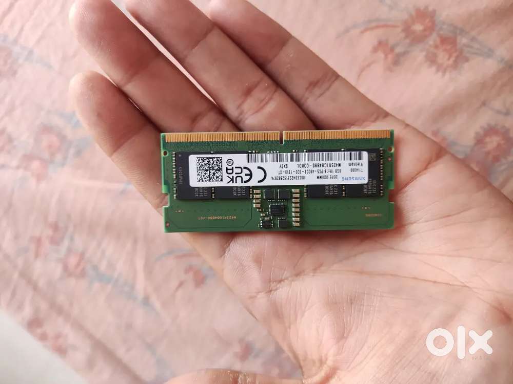 Set of two 8gb ddr5 ram 4800mhz