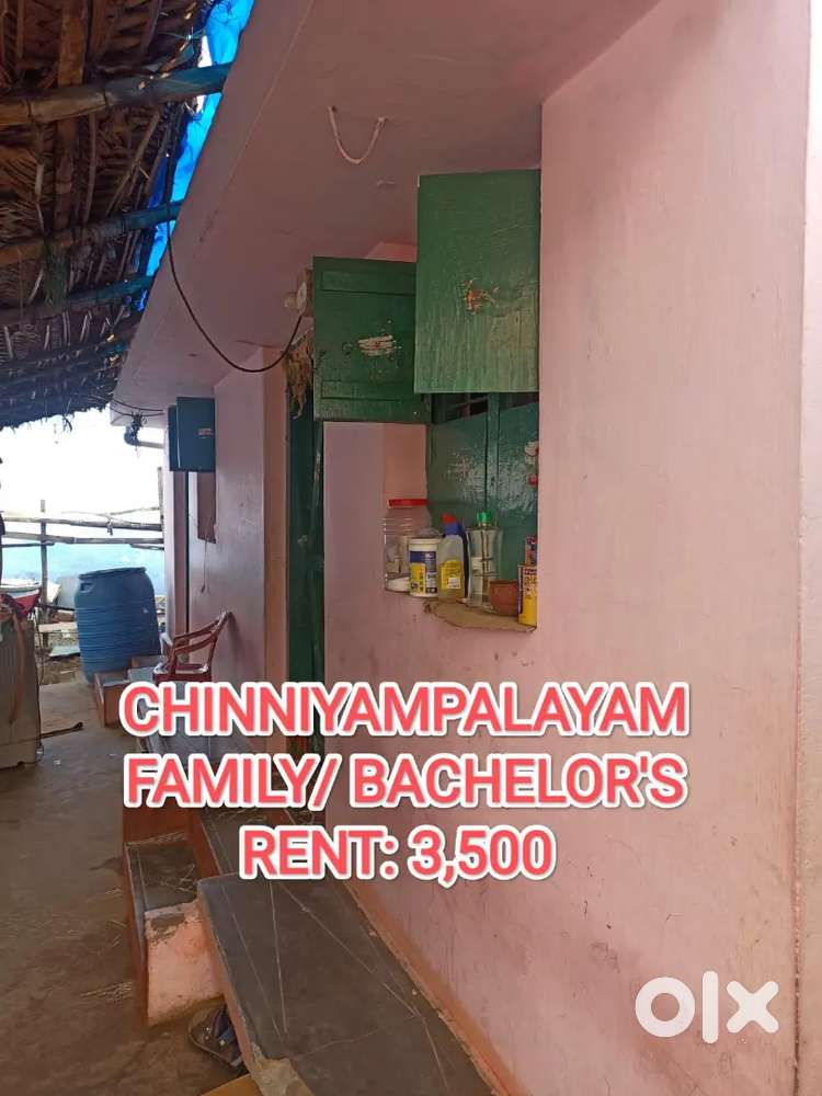 1 RK home rent for family and bachelor's.