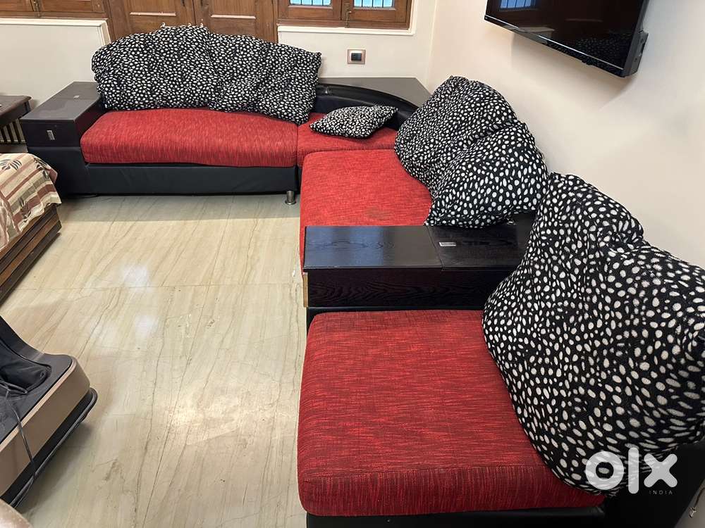 6 seater L shape sofa