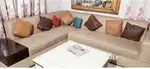 Lshape 6 seater sofa