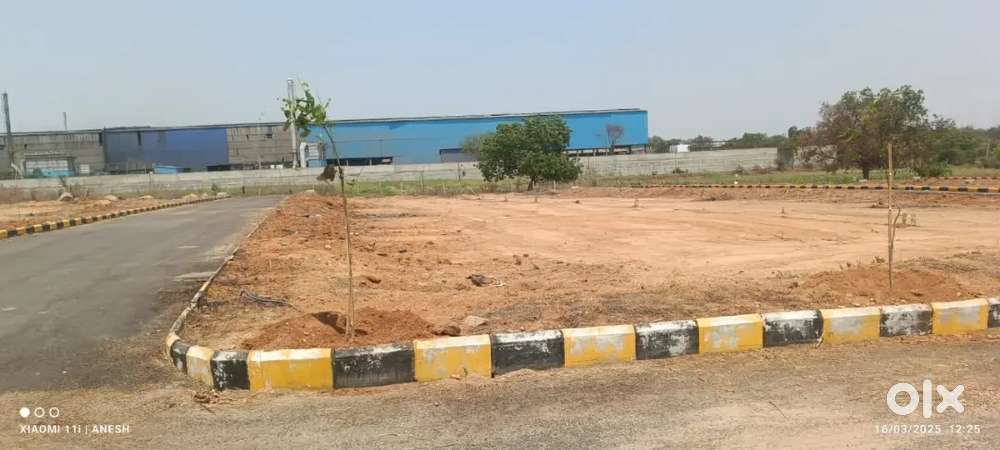 125 square yards Open plot for sale near shamshabad airport