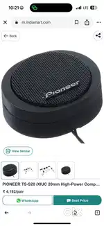 Pioneer ts200 twiter best condition