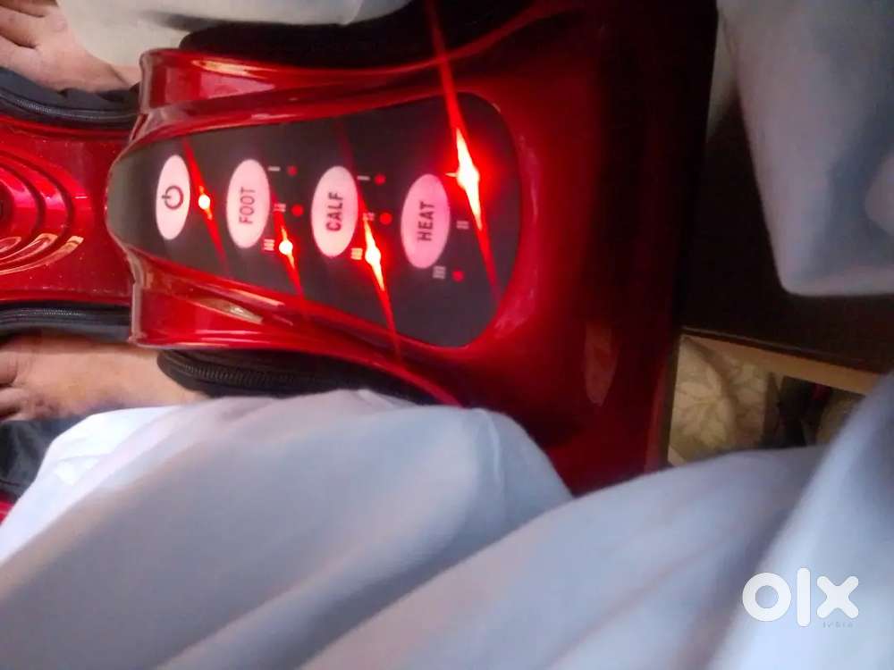 Foot and calf massager machine