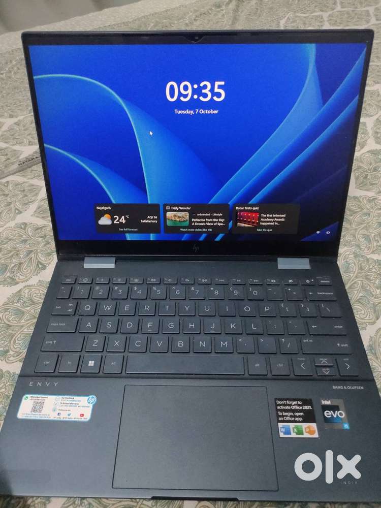 HP ENVY 360 2in 1 laptop 13, intel evo core i5 , 12th gen