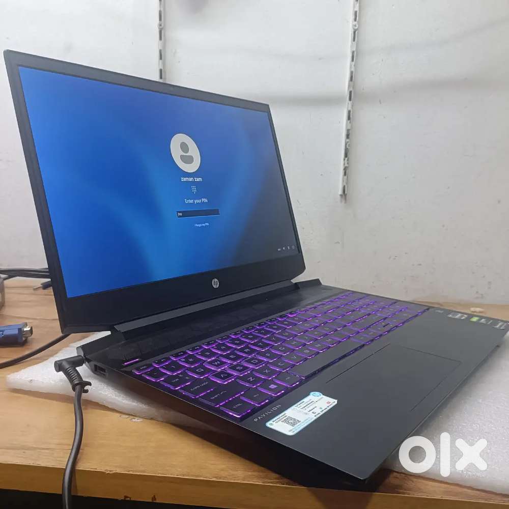 HP pavilion gaming Editing laptop AMD Ryzen5 4 GB Graphics