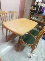SUPREME PVC DINING TABLE WITH CHAIRS