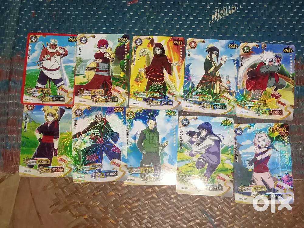 Naruto SSR card, Naruto HYRZ series premium card