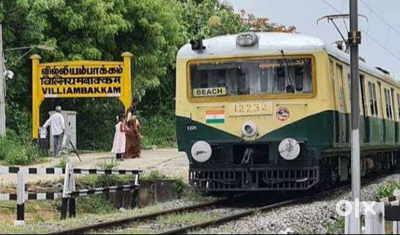 On railway station 1.5 km residential plots for sale just 7 lakhs