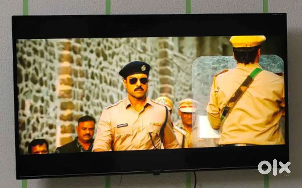 40 inch smart android frameless led tv with 600 channel new tv