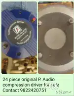 P.audio original compression for sale 24 nos.