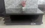Modern glass center table- Great condition, must go.