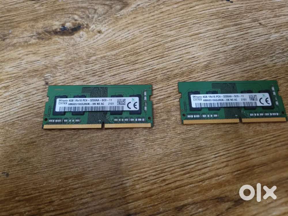8GB (2×4GB) SK Hynix DDR4 3200MHz Laptop RAM – Working Perfectly