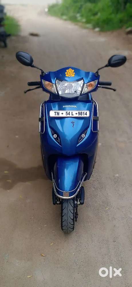 Honda Activa   2016 Model  Single owner  Peacock blue color