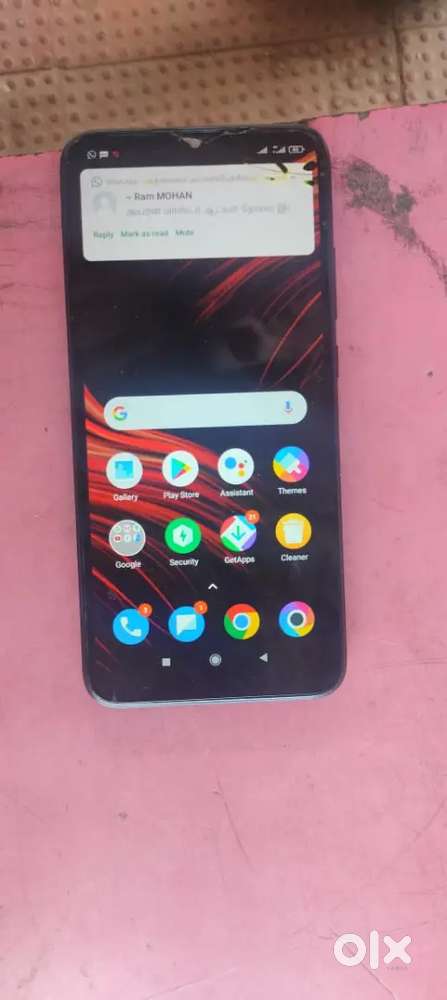 Poco C3 display light dent problem working properly