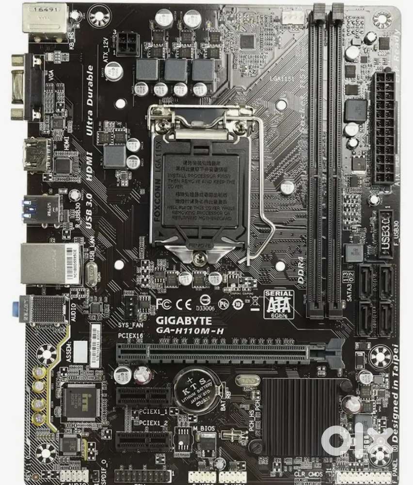 Gigabyte h110 motherboard