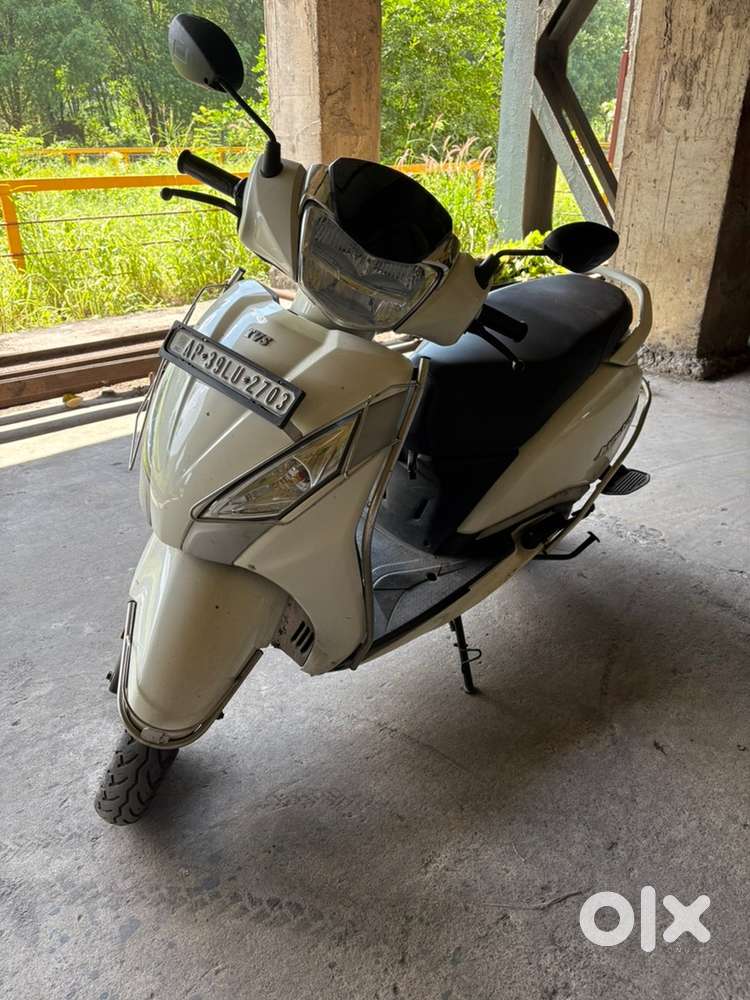 Tvs jupiter 125 white drum brake 2021 dec model