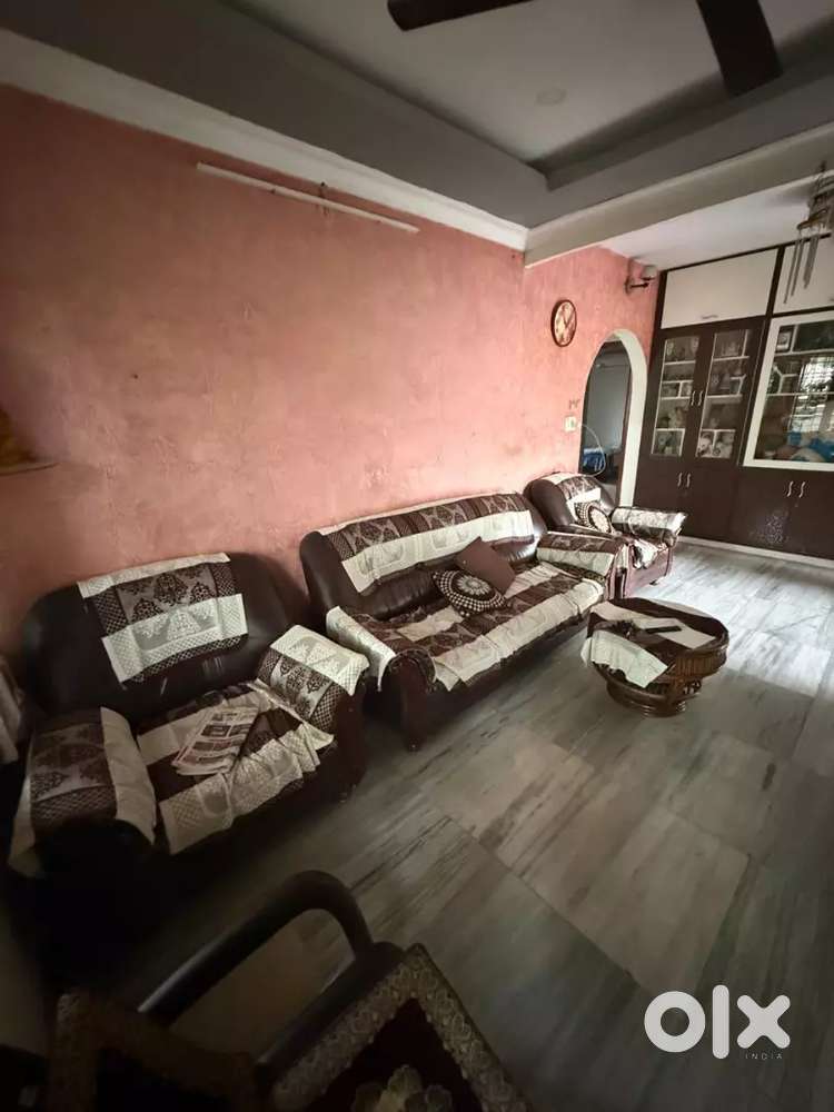 A well-condition sofa is for sale.