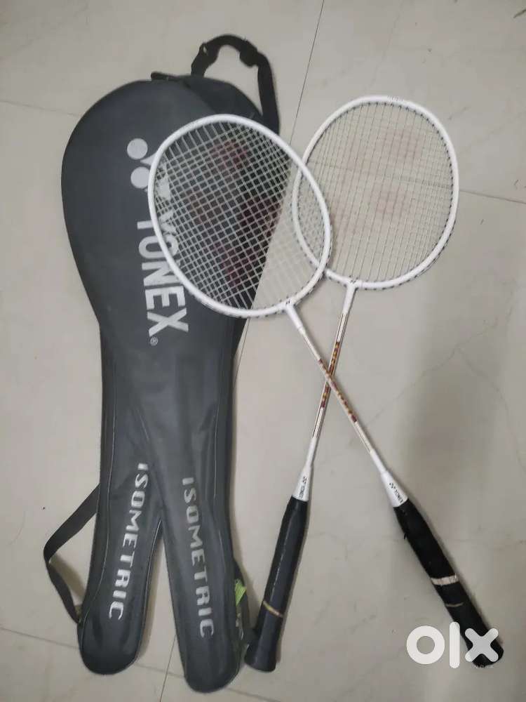 Yonex GR303i White Strung Badminton Racquet (Pack of: 2, 88 g)