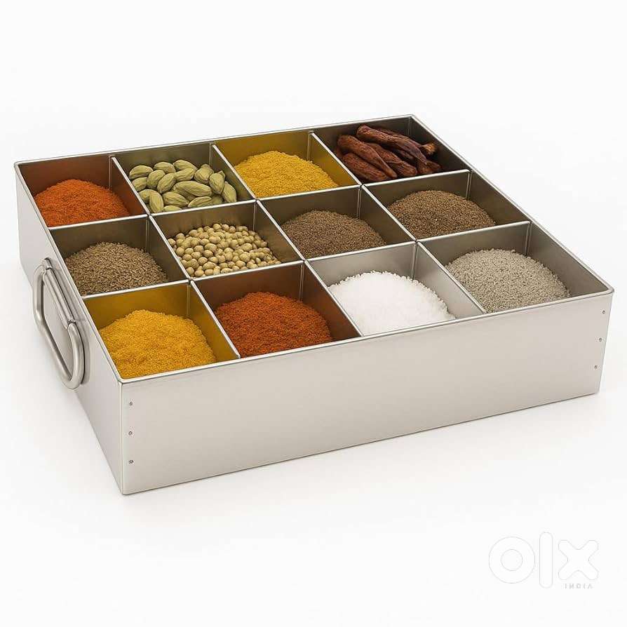 Spice box for kitchen hotel and restaurant
