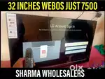 32 inches LG webos ultra Smart led tv with 2 years guarantee