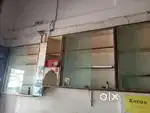 Glass display counter