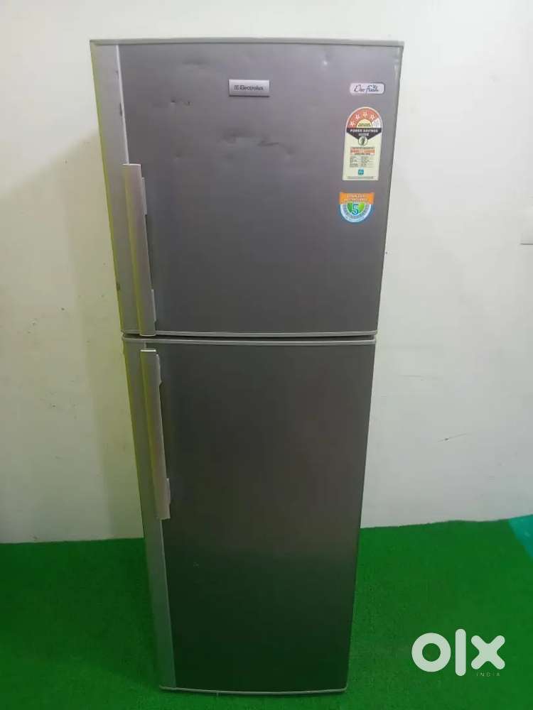 Electrolux double door fridge 350 liters free home delivery.