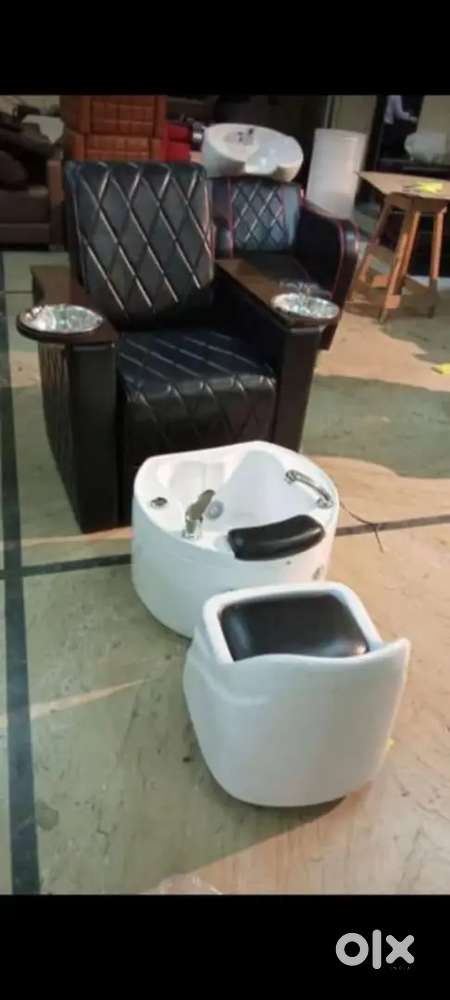 All types of furniture and cosmetics for saloon and beauty parlour