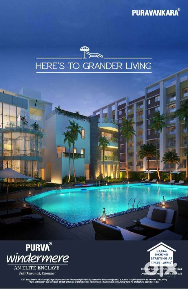 2 BHK for sale in Pallikaranai