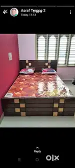 Cot new mini double bed without storage 4750  size 4x6