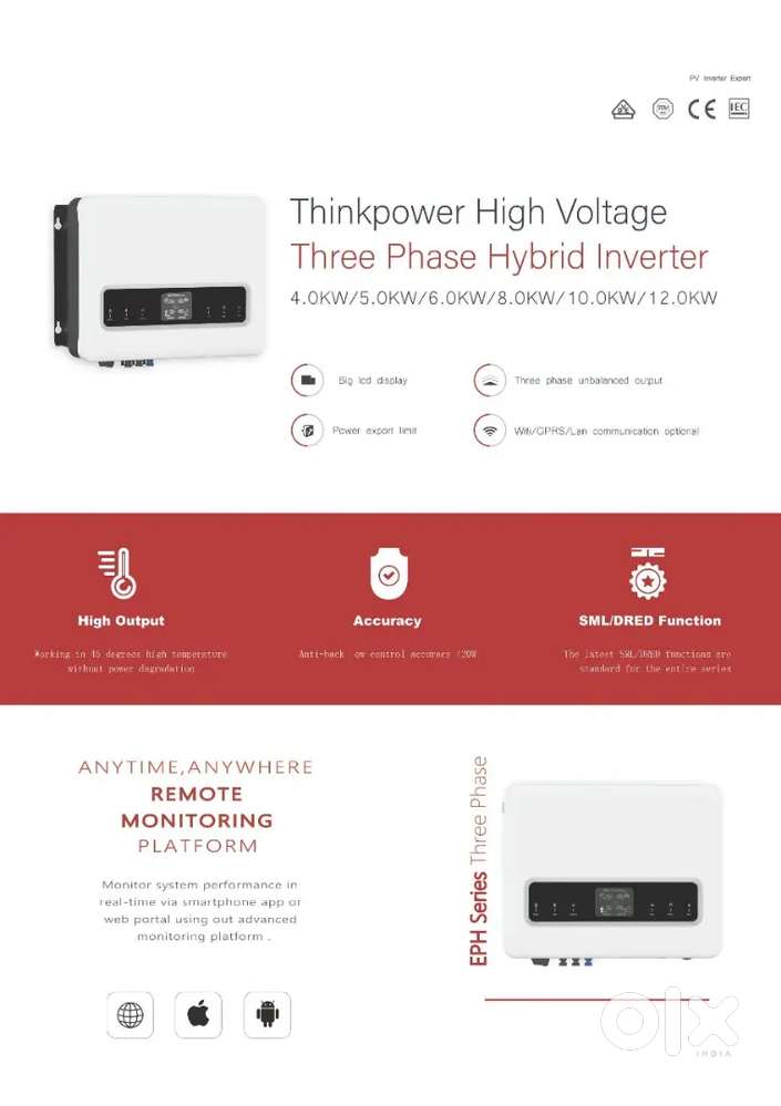 Brand New Solar On grid and Off Grid inverter