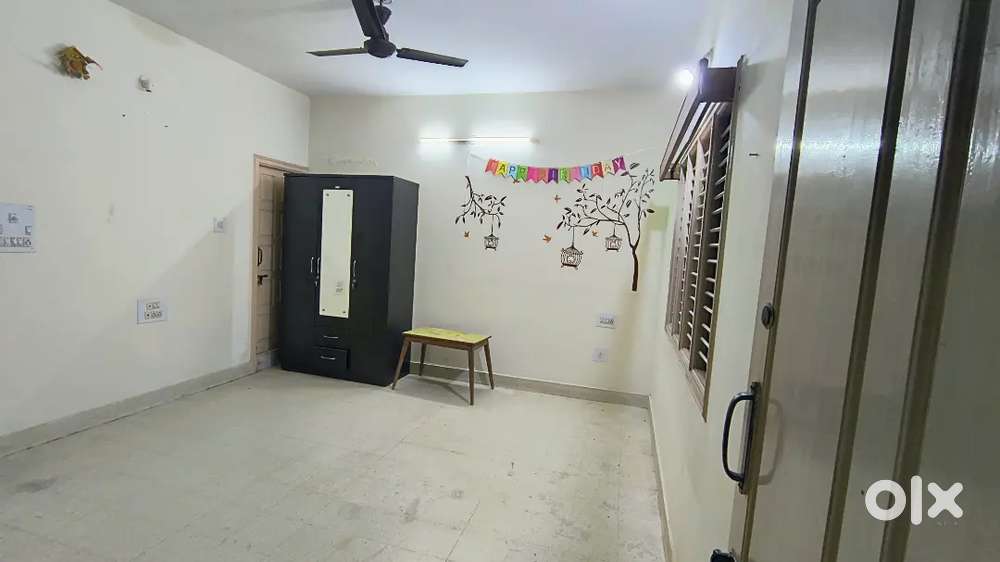 Spacious 1RK with dedicated car parking