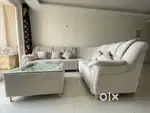 Newly purchased sofa, customised, 1 day old with no rinkles and marks