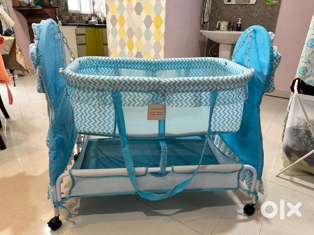 Fab n Funky Baby Cradle with mosquito mesh available for sale