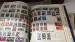 stamps over 50-75 years old, big collection including rare stamps