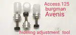 Access 125 hideling adjustment tool