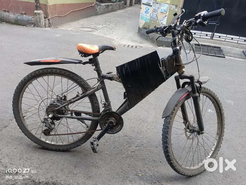 Hero MIG Converted 21 speed Electric Bicycle (60km in full charge)