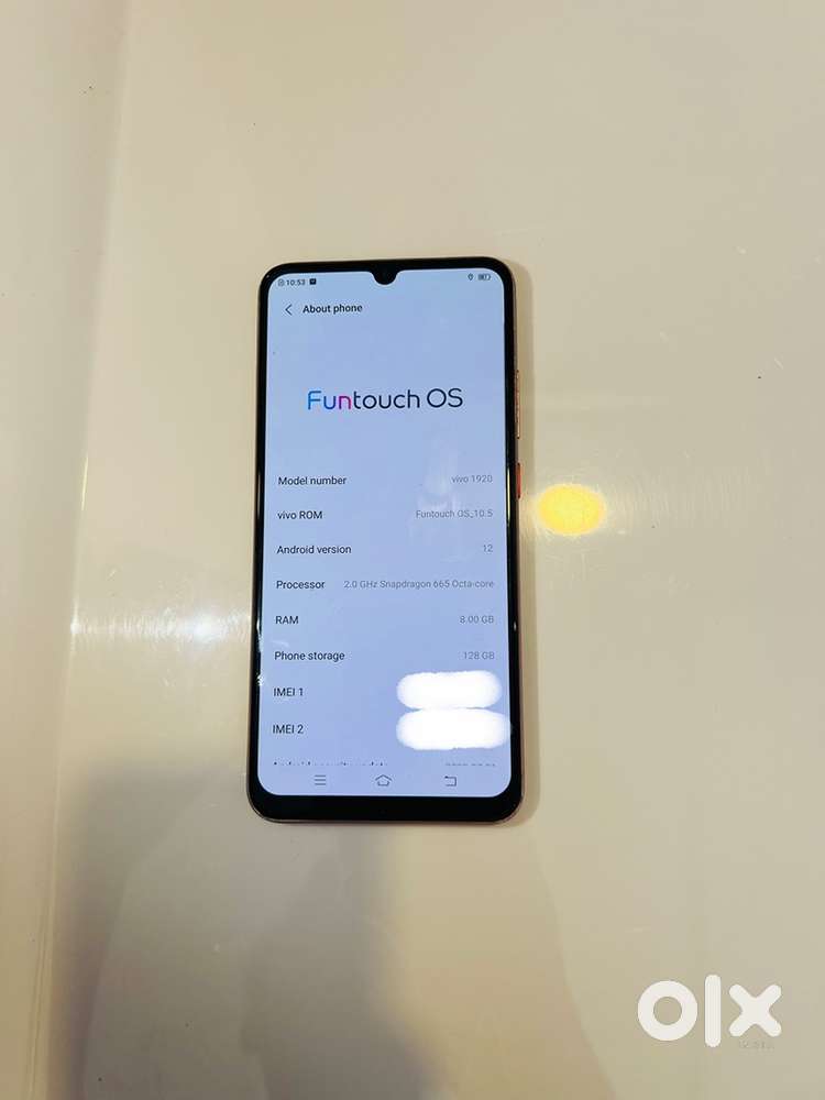 Vivo S1 Pro (8 GB RAM, 128GB STORAGE) - Excellent Condition  Dual SIM