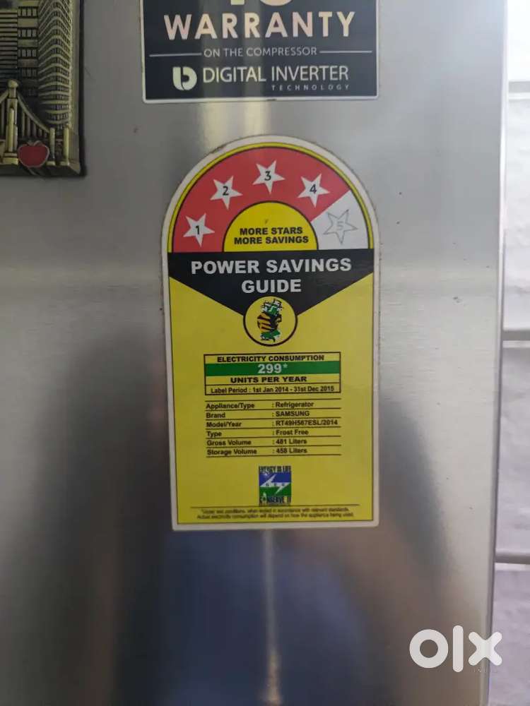 Samsung Fridge 458 Litres