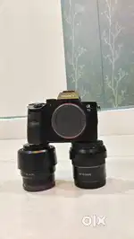 Camera Sony A7iii, samyung 18mm 2.8, Sony 50mm 1.8 in mint condition