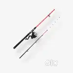 CAPERLAN FISHING ROD & REEL COMBO with 5 Lures.