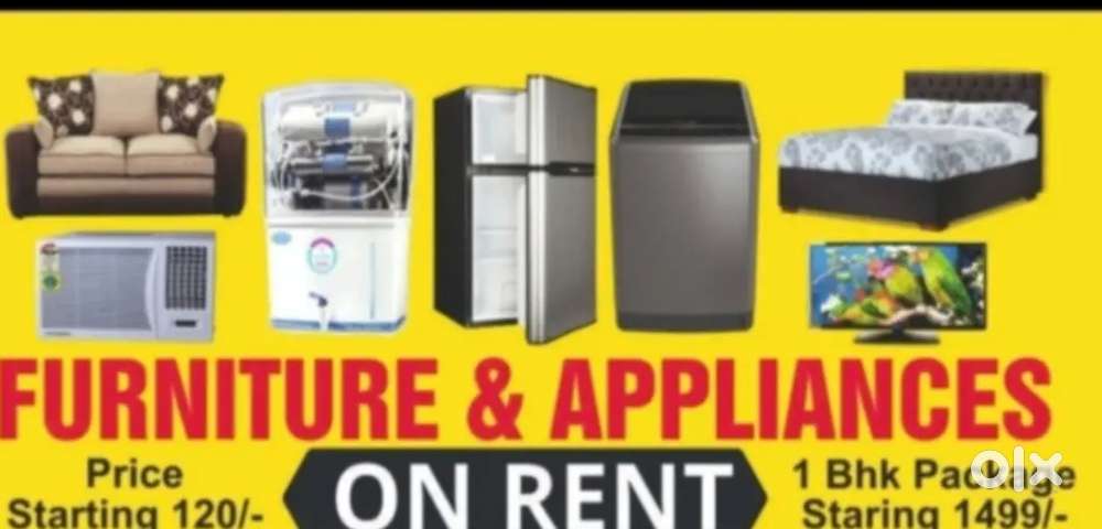 Furniture appliances on RENT
