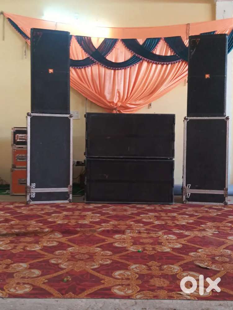 Dj sound jbl model top 300 watt P Audio speaker 750 HF brand new