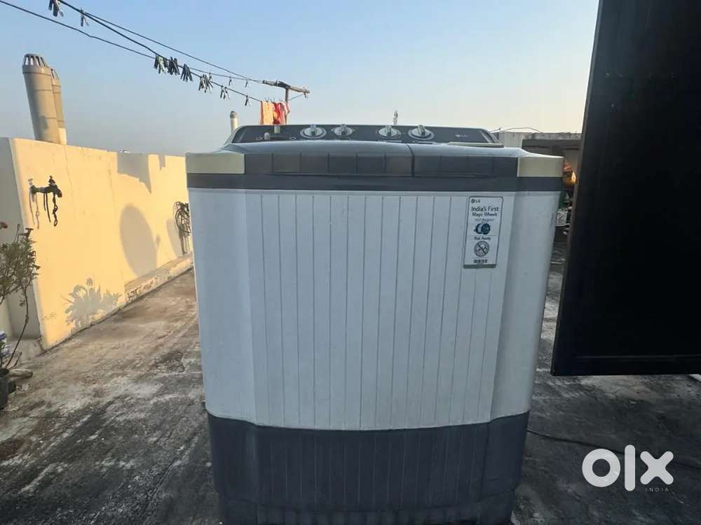 Lg washing machine semi auto