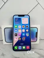 iPhone 14, Indian Purchased 128GB Storage. Blue, Exchange Available