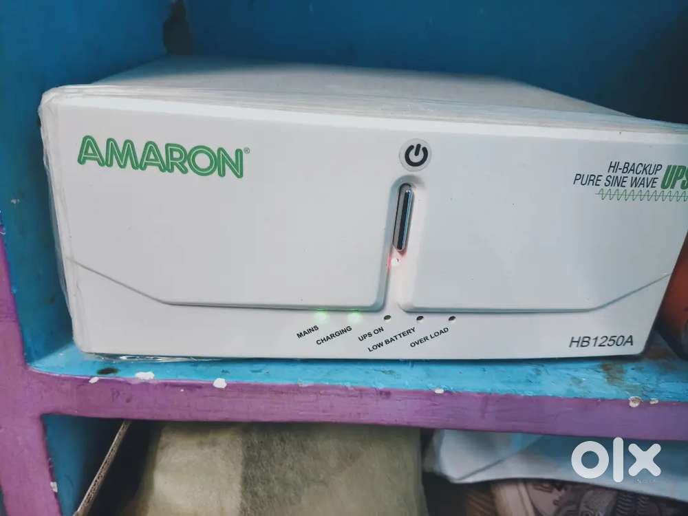 Amaron inverter and battery