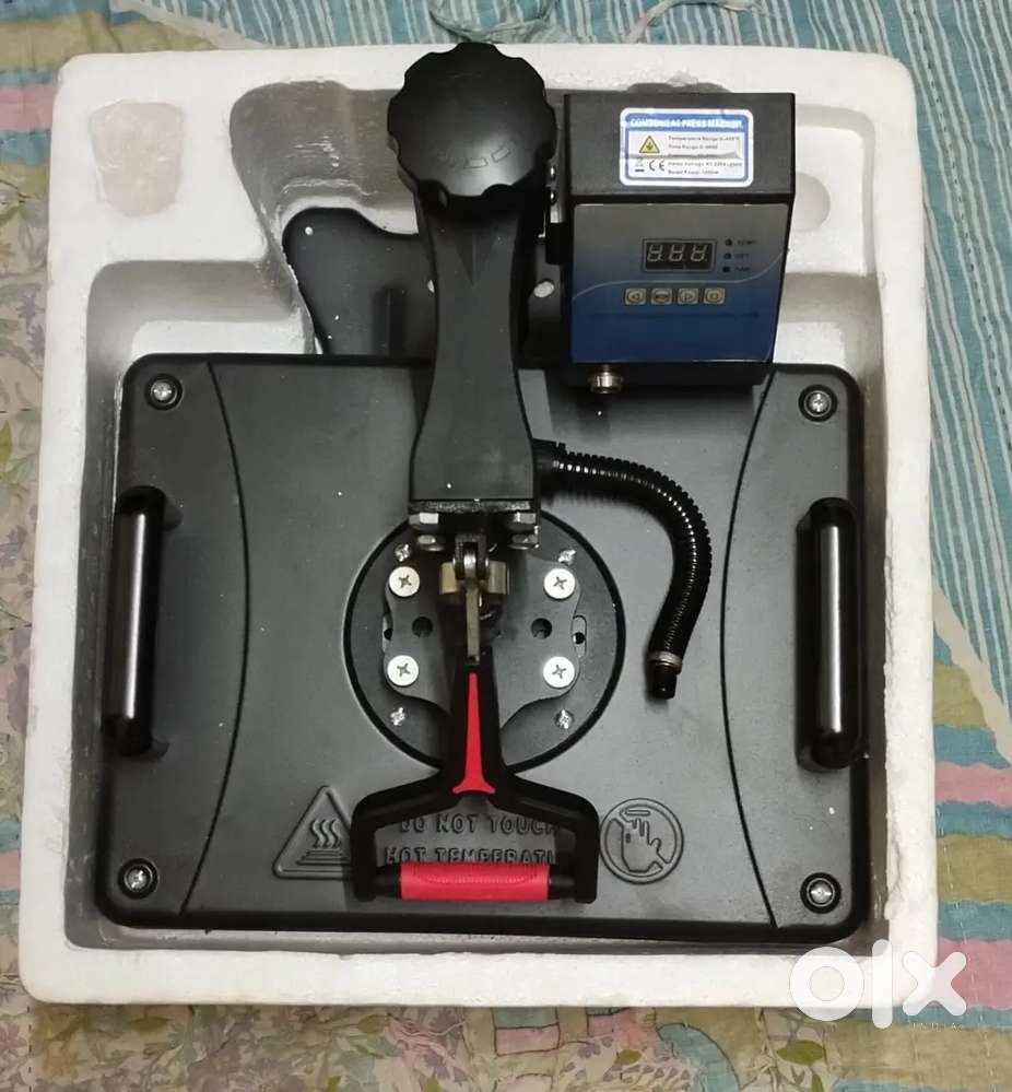Sublimation macine setup