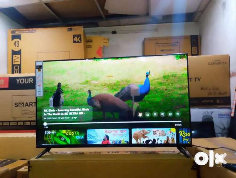 Dashehra SALE NEW LEDtv 4k support smart Android with full warrenty