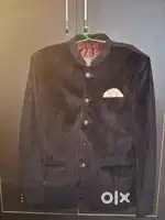 Dark Wine Velvet Jodhpuri Blazer