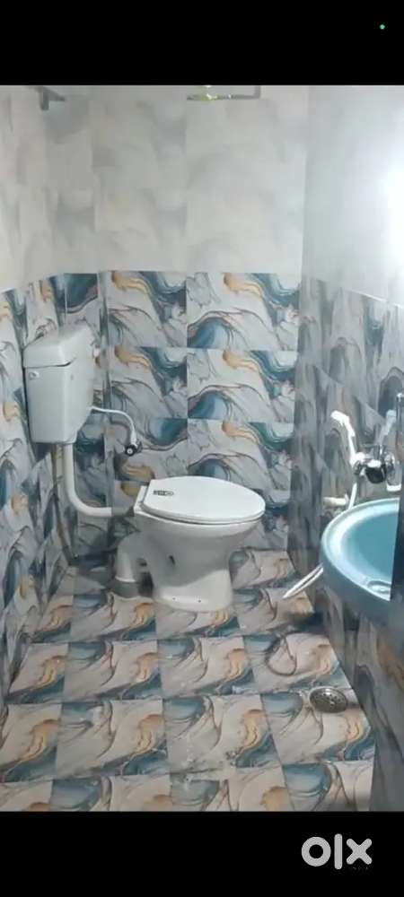 Fully Furnished 1RKB Studio Flat with New Tiles, Granites & Painting