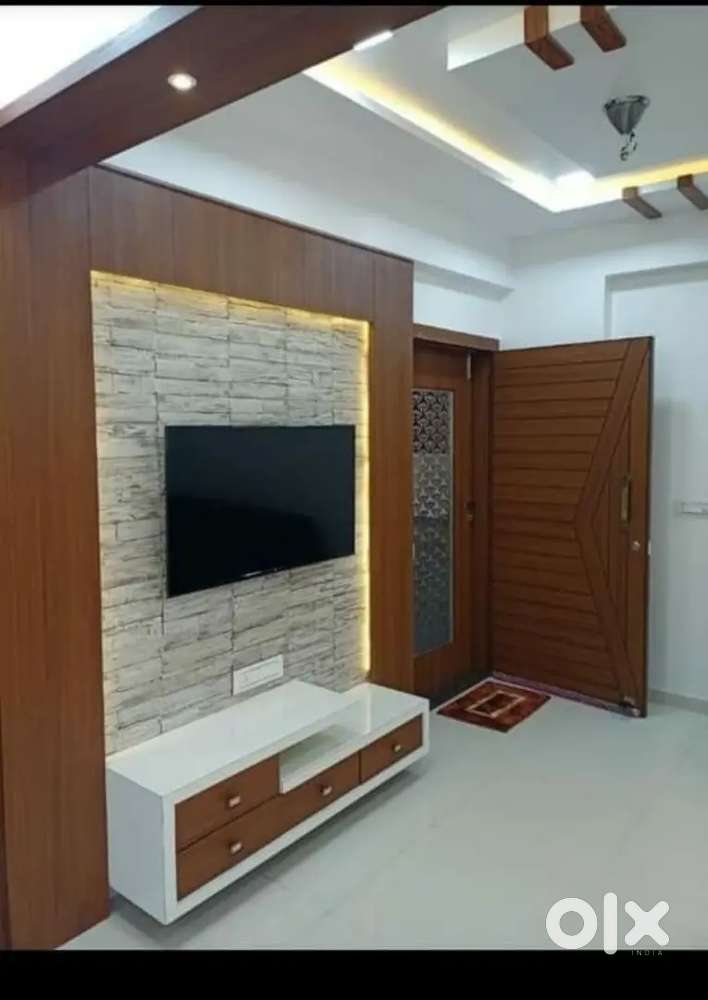 फलेट आफिस बंगलो में वुडन फर्नीचर ओर ओल वकॅ समाघान